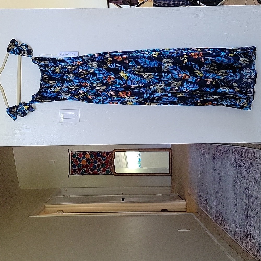 BNWT On the Road Maxi Smocked Bodice Dress